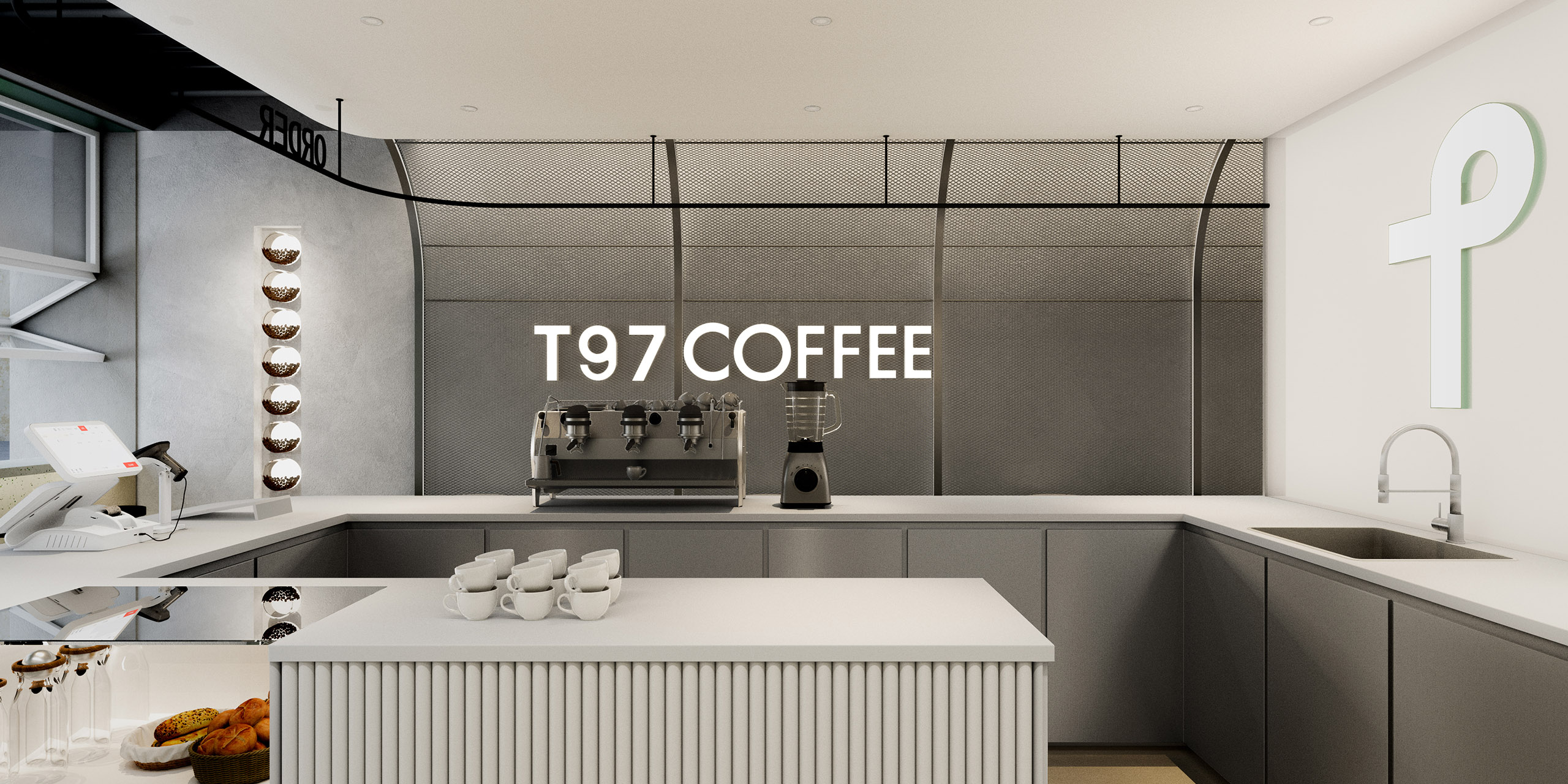 T97 COFFEE 标准概念店